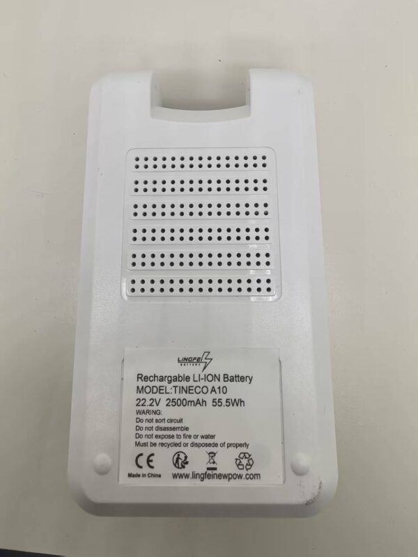 Replace Battery for TINECO A10-04 A10-02 A10 A11 a11-06 A11 Hero 6INR19/66 Li-ion Battery for A10 Pure One Series Vacs - 图片 4