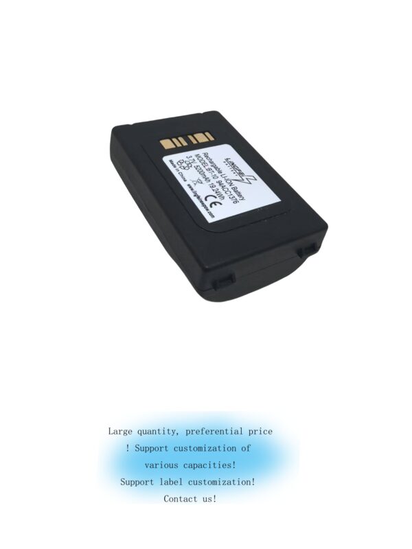 94ACC1376, 94ACC1377, 94ACC0112, BT-10, BT-27, BT-34 Battery for Datalogic Elf MDE Barcode Scanner Battery Replacement - 5200mAh/6800mAh 3.6V - 3.7V Lithium Ion - 图片 2
