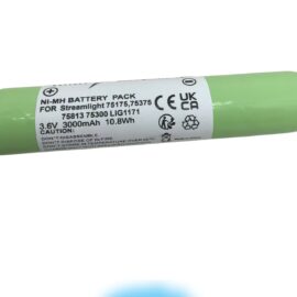 Battery Compatible with Pelican Streamlight 75735, 75736, 75737, 75813, 76000, 76001, 76002 Torch Head Torch (3000mAh, 3.6V, NiMH)