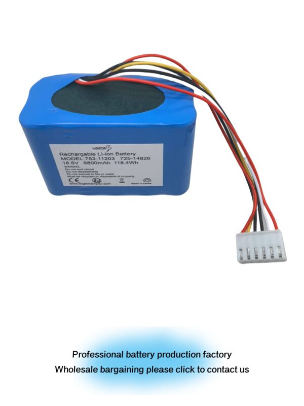 Vacuum 6800mAh Battery For Robomow 725-14826 725-14827 725-18426 753-11203 753-11204 RK1000 Pro RK 1000 RK 2000 RK 2000 Pro - 图片 3