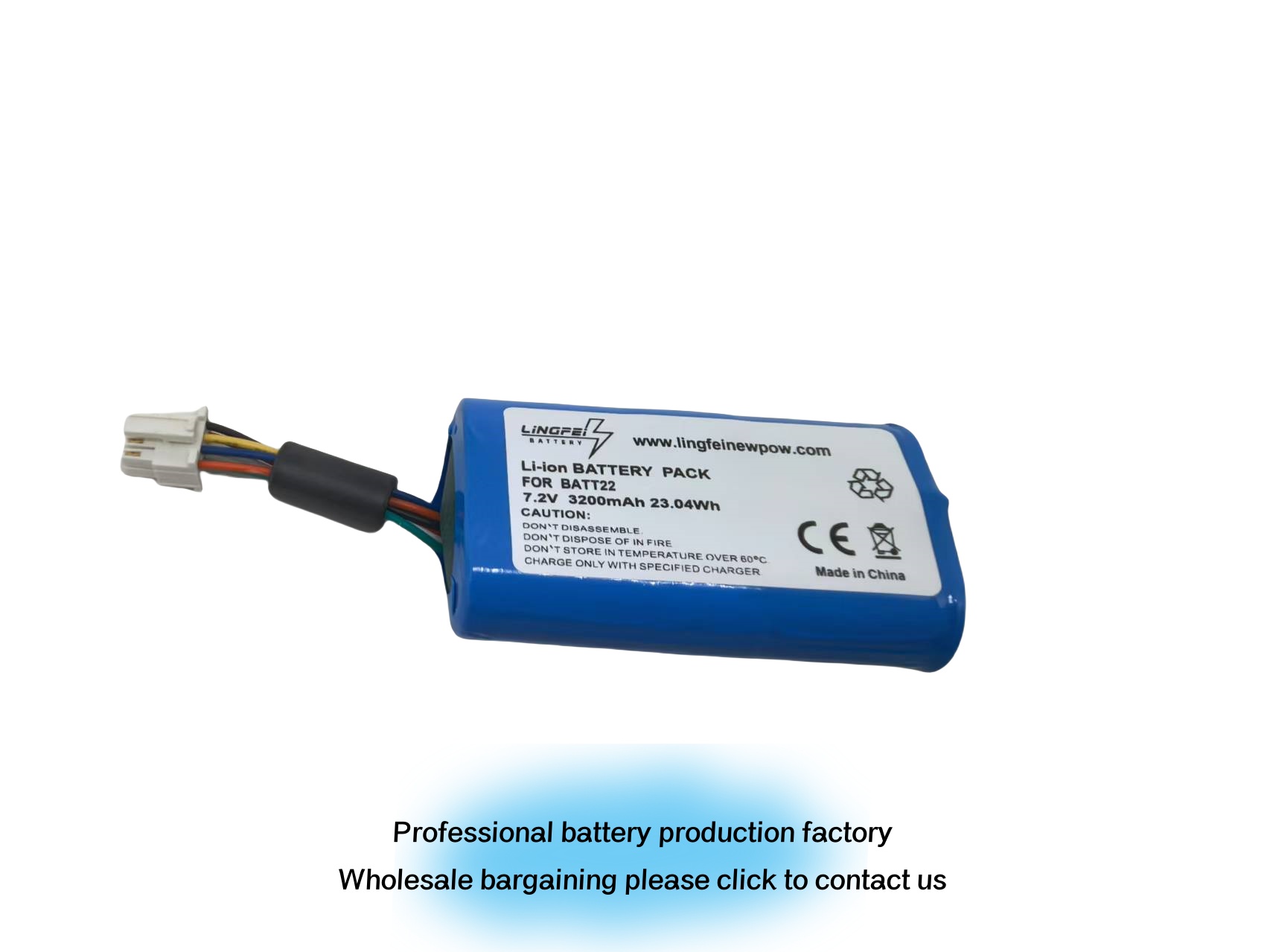 battery for 901000, BATT22, OM11878, TM78370, 3400mAh Replacement Battery for Welch-Allyn