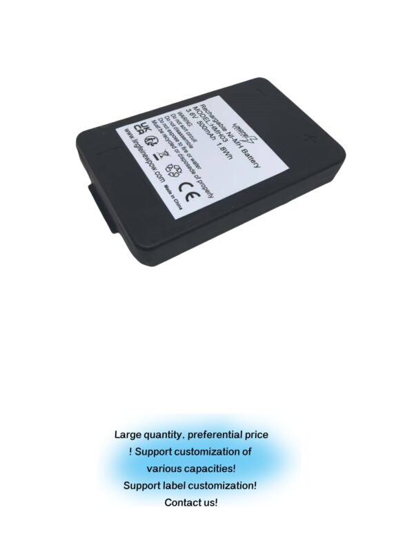 MHM03 3.6V 500mAh Ni-MH Rechargeable Battery Fit for Autotek Control Battery IP65 Battery (3.6 Volt, 0.5 Ah, Ni-MH, Rechargeable) - 图片 3