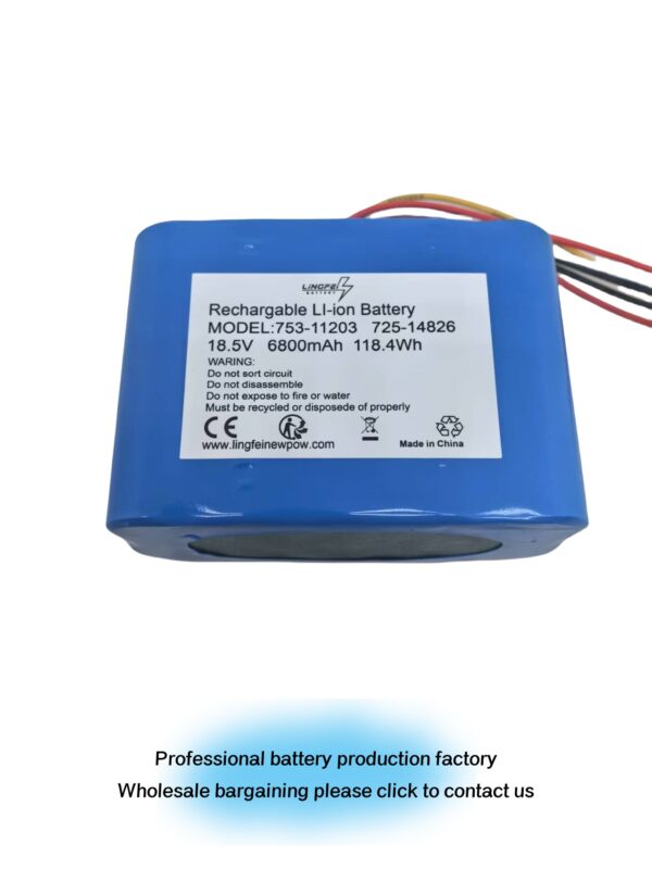 Vacuum 6800mAh Battery For Robomow 725-14826 725-14827 725-18426 753-11203 753-11204 RK1000 Pro RK 1000 RK 2000 RK 2000 Pro