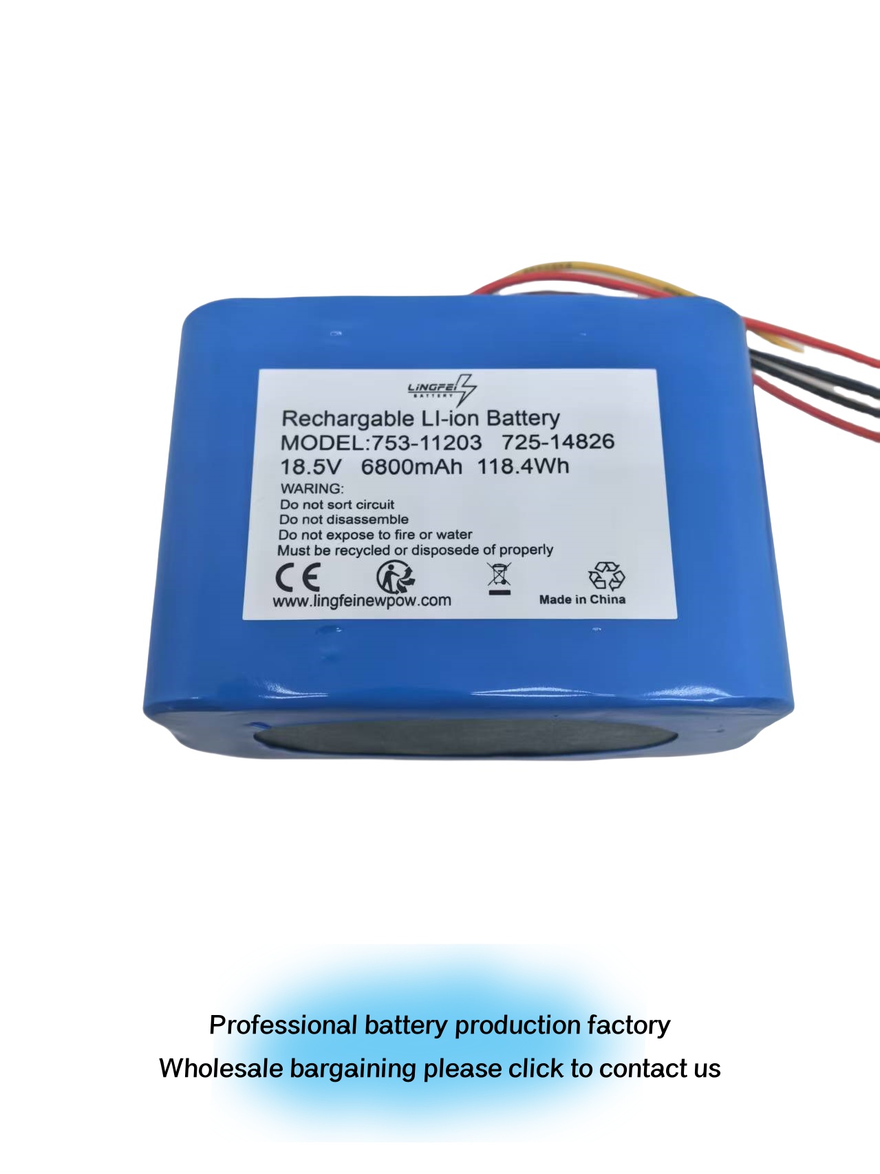 Vacuum 6800mAh Battery For Robomow 725-14826 725-14827 725-18426 753-11203 753-11204 RK1000 Pro RK 1000 RK 2000 RK 2000 Pro