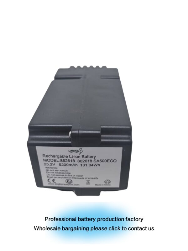 replace Battery for Yard Force SA500ECO SA600H SA800PRO SA900 SC600ECO SA650ECO NX60i X50i Robot lawn mower 862615 862617 862618 Replacement Battery (25.5V 5200mAh/131.04Wh)` - 图片 4