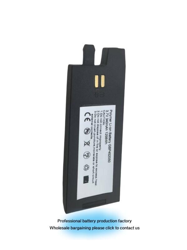 Battery Replacement for Gibson GBP452050 for Automatic Tuning System (340mAh, 3.7V, Li-Polymer) - 图片 5