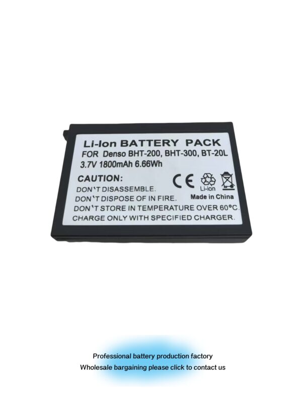 Battery for Denso BHT-400Q, BHT-825QW, BHT-1306B and others - Replaces Denso 496461-0450, BT-20L, BT-20LB and others