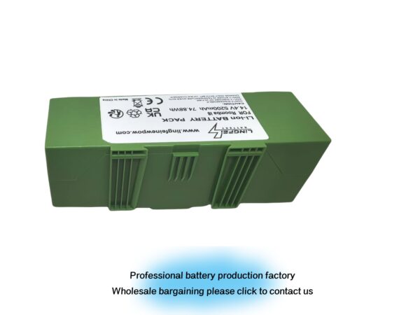 ABL-F Cleaner Battery for iRobot Roomba i8 i8+ i8550 i7 i7+ 7150 7156 7550 7558 i6 i4 4150 i4+ 4550 i3 i3+ 3150 3158 e5 e5 150 e6 E6198 J7 J7+ J7550 J7150 14.4V 5200mAh - 图片 4