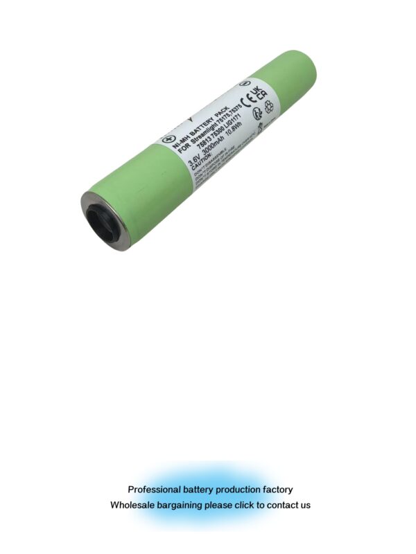 Battery Compatible with Pelican Streamlight 75735, 75736, 75737, 75813, 76000, 76001, 76002 Torch Head Torch (3000mAh, 3.6V, NiMH) - 图片 4
