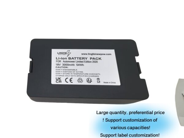 18V 3000mAh/4500mAh Robotic Lawnmower Replacement Battery for Husqvarna Automower 115H, Automower 305 2020, Automower 310 2020, Automower 520 2021, Automower 520 2022, Automower Limited Edition 2020, Gardena - 图片 7