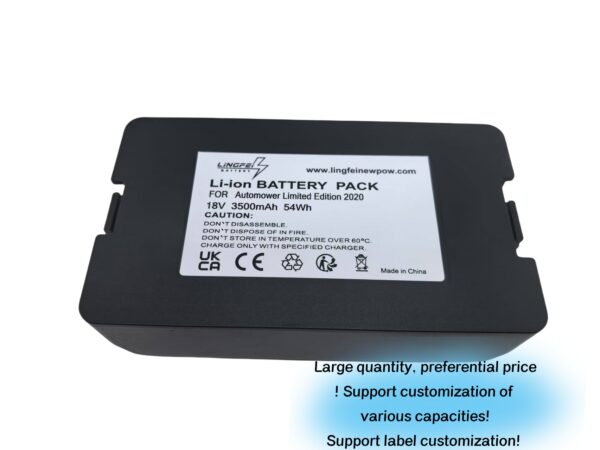 18V 3000mAh/4500mAh Robotic Lawnmower Replacement Battery for Husqvarna Automower 115H, Automower 305 2020, Automower 310 2020, Automower 520 2021, Automower 520 2022, Automower Limited Edition 2020, Gardena