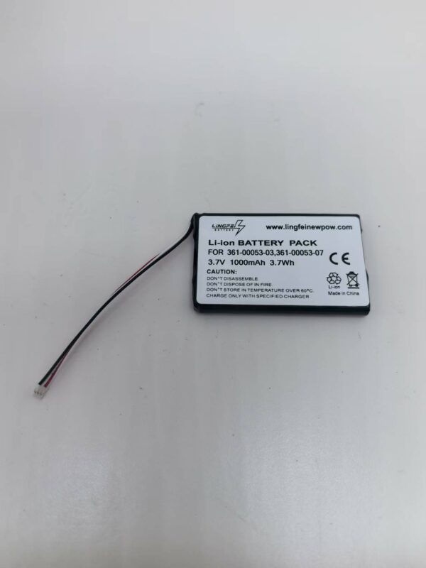 GPS Battery, Compatible with Garmin 361-00035-03 GPS, (Li-ion, 3.7V, 1200mAh) Ultra High Capacity, Replacement for Garmin 361-00035-03 Battery