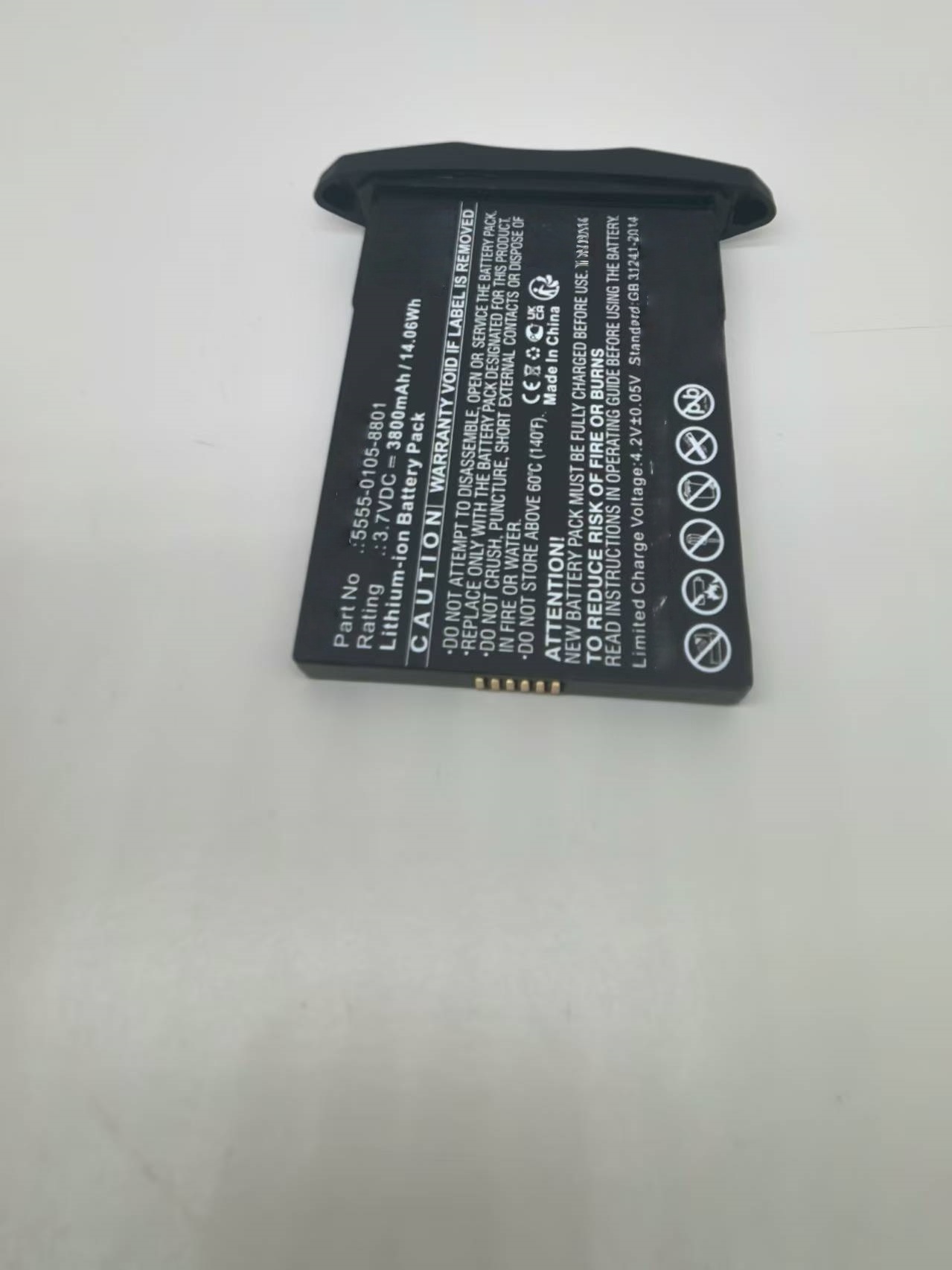 4200mAh Battery Replacement for NCR Orderman NCR Orderman 5 5555-0105-8801 (3.7V) - 图片 5